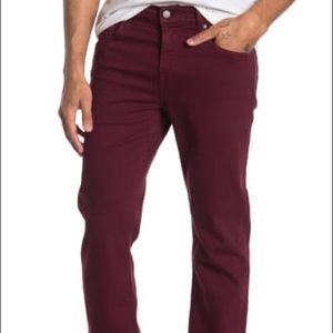 7 For All Mankind Burgundy Jeans